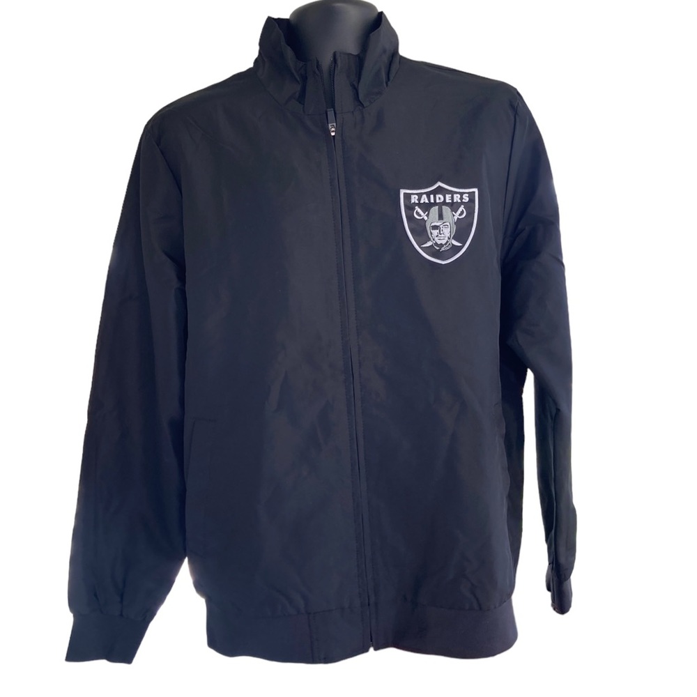 NFL Las Vegas Raiders Full-Zip Light Weigh Jacket black 2XL